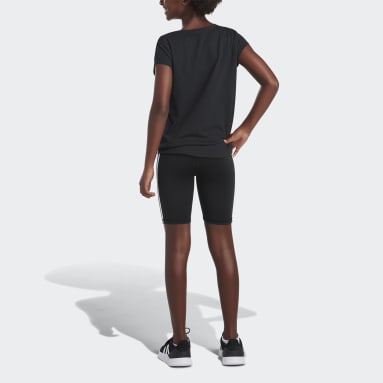 3S BIKE SHORT 22 noir Adolescents 8-16 Years Entraînement