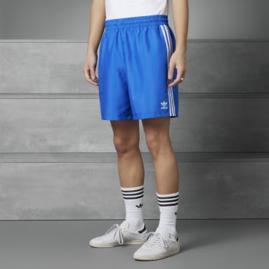 Calções do Terceiro Equipamento OG 1988-90 do Manchester United Azul Homem Originals