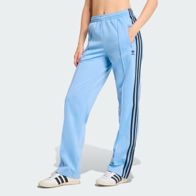 adidas レディースパンツ Amazon | adidas Originals womens Primeblue Relaxed Wide Leg
