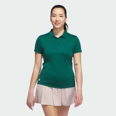 Áo Polo Nữ Ngắn Tay Trơn Màu Performance