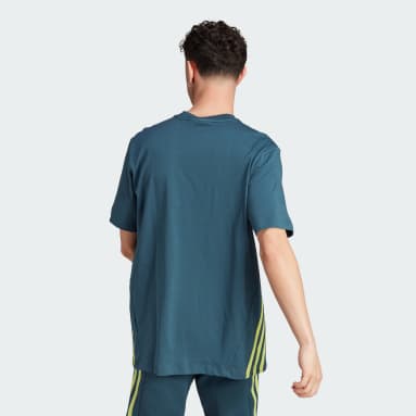 Polo Future Icons 3 Tiras Turquesa Hombre Sportswear