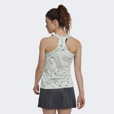 Débardeur graphique Club Tennis Vert Femmes Tennis