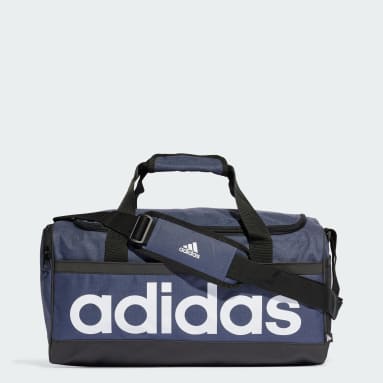 Adidas Sports Gym Duffle Bag Light Blue Gray RN# 90288 Small 14”x10”