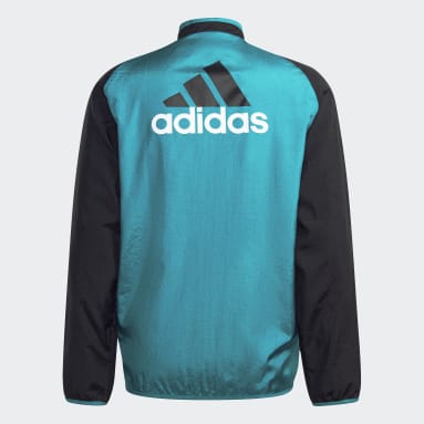 Chaqueta Real Madrid Icons Tejida Negro Hombre Fútbol
