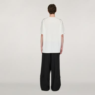 Y-3 Short Sleeve Wire Tee 3-Stripes