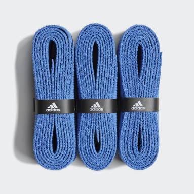 Feldhockey Adi Zeem Griffband, 3er-Pack Blau