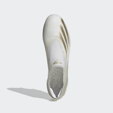 Γυναίκες Ποδόσφαιρο Λευκό X Ghosted+ Firm Ground Boots