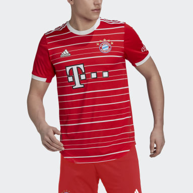 Muži Fotbal červená Domácí dres FC Bayern 22/23 Authentic