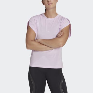 Women Training Purple AEROREADY Made for Training Floral Tee
