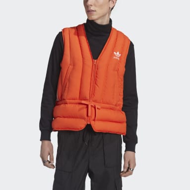 Men Originals Orange Adicolor Parley Vest (Gender Neutral)