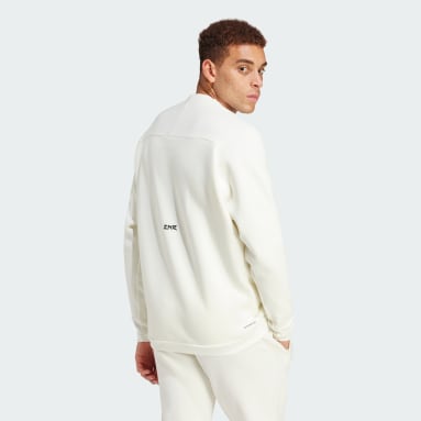 Men Sportswear White adidas Z.N.E. Premium Sweatshirt