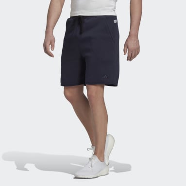 Men Sportswear Blue Studio Lounge Fleece Shorts