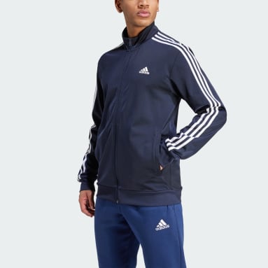 Chándal Adidas Essentials 3 bandas Hombre Algodón - GK9975 - gris