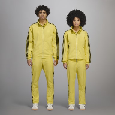 Men Originals Yellow Pharrell Williams Shell Pants (Gender Neutral)