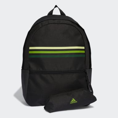 Mochila Classic Horizontal 3 bandas Negro Sportswear