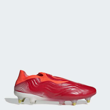 Guayos Copa Sense+ Terreno Blando Rojo Fútbol