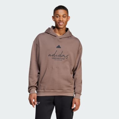 Felpa con cappuccio Brand Love French Terry