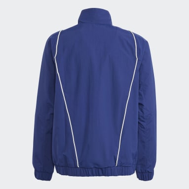 Veste de présentation Italie Tiro 23 Bleu Enfants Football