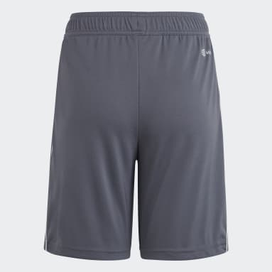 Short Tiro 23 League gris Adolescents 8-16 Years Soccer