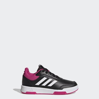 Kids Sportswear Black Tensaur Sport Training Lace Shoes