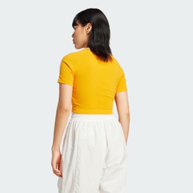 Camiseta Baby Look Três Listras