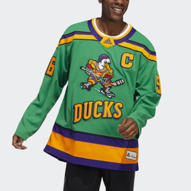 Men's Hockey Green Mighty Ducks Conway Authentic Jersey