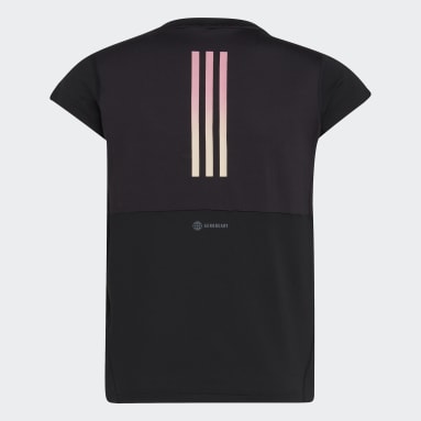 Training AEROREADY 3-Stripes Tee Czerń