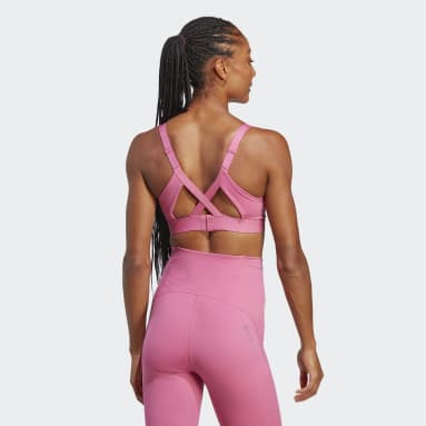 Brassière de training à maintien fort Tailored Impact Rose Femmes Entraînement