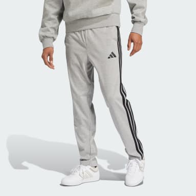 Calça Malha Simples Essentials Três Listras