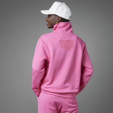 par Inconsciente estilo Sudaderas rosa para mujer | adidas ES