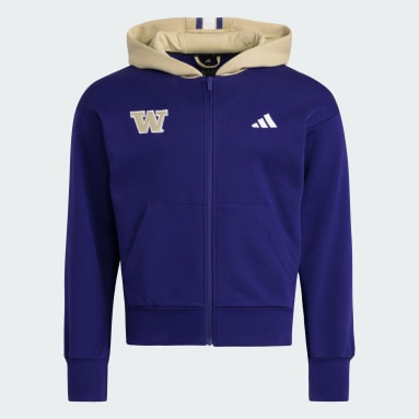 Washington Huskies Full Zip Helmet Hoodie