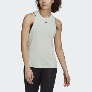 Women Training Green HEAT.RDY Training Tank Top