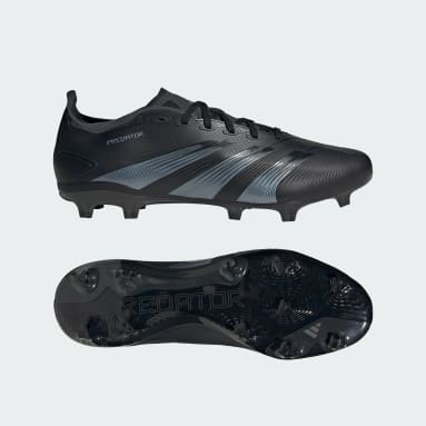 Soccer Black Predator 24 League Low Firm Ground Cleats