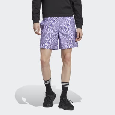 Nam Originals Quần Short Phủ Họa Tiết Rekive adidas