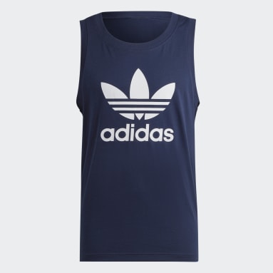 Adidas originals trefoil mesh tank top best sale
