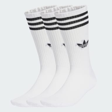 3-Stripes High Crew sokker, 3 par