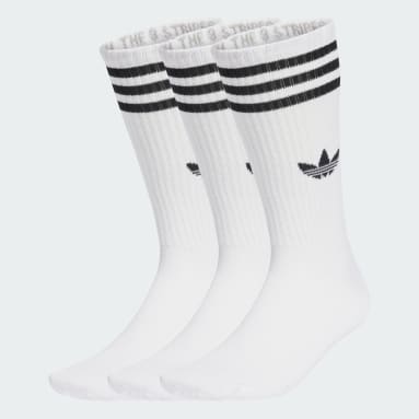 Chaussettes mi-mollet 3 bandes (3 paires)