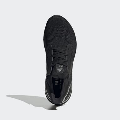 Men Running Black Ultraboost 20 Shoes