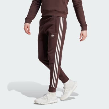 Pantalón Adicolor Classics 3 bandas Marrón Hombre Originals