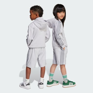 adidas x Minecraft Hoodie Short Sett, barn