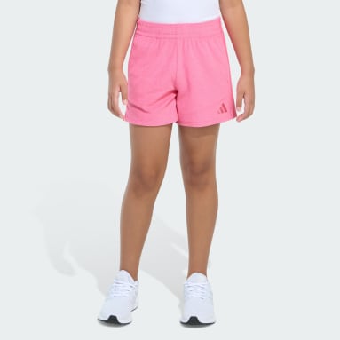 Elastic Waistband Terry Cloth All-Day Shorts