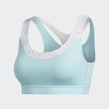 Top Deportivo Don´t Rest Primeblue Azul Mujer Yoga