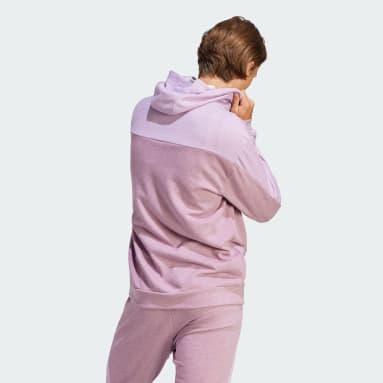 Sudadera con capucha Mélange Violeta Hombre Sportswear