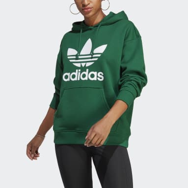 admiración escándalo Consciente de Sudadera Adidas TRF Hoodie Verde Para Mujer | sptc.edu.bd