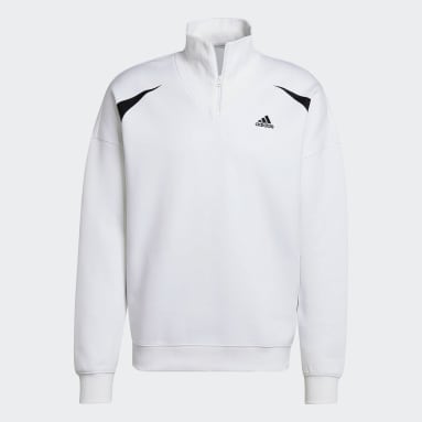 Colorblock Quarter Zip Sweatshirt