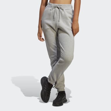 Women Sportswear Grey Lounge Fleece Pants