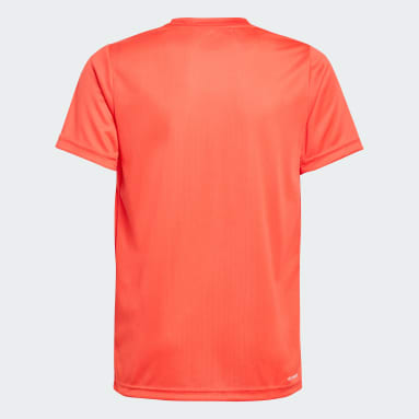Camiseta Train Essentials AEROREADY Logo Ajuste Clásico Rojo Niño Sportswear