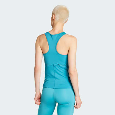 Camiseta adidas by Stella McCartney TruePurpose Training Turquesa Mujer adidas by Stella McCartney