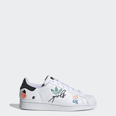 Youth Originals White Superstar Pure Shoes