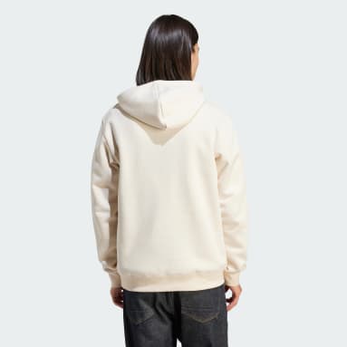 Sudadera con capucha Trefoil Essentials Blanco Hombre Originals